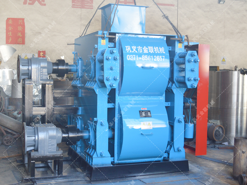 4PG0806中型四輥破碎機發貨圖片_發往廣西南寧_破碎鐵礦石