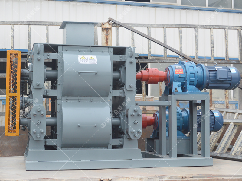 4PG0404小型四輥破碎機發貨圖片_發往江蘇常州_破碎高嶺土