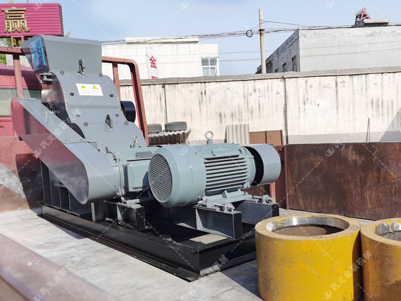 小型雙級粉碎機發貨圖片_發往山西忻州_破碎煤和煤泥